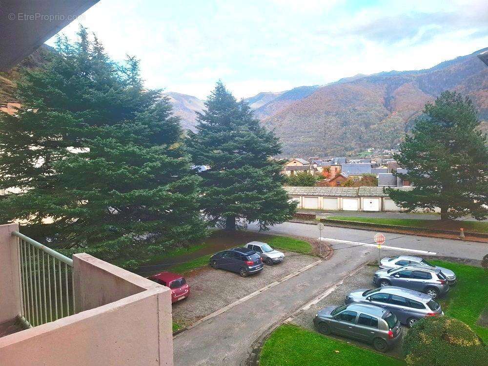 Vue du balcon - Appartement à BAGNERES-DE-LUCHON