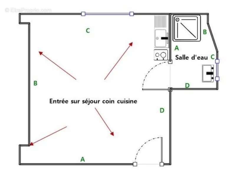 Appartement à PARIS-8E