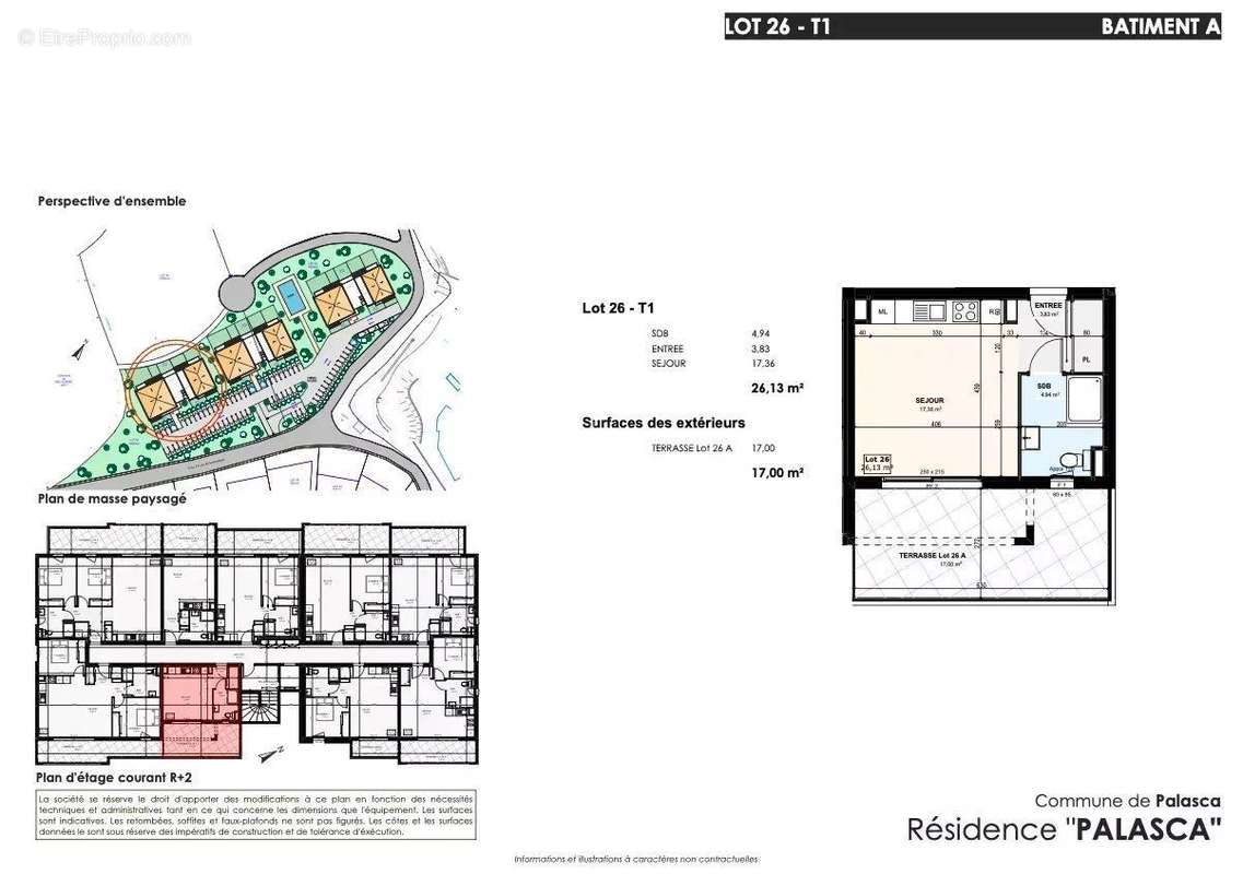 Appartement à L&#039;ILE-ROUSSE