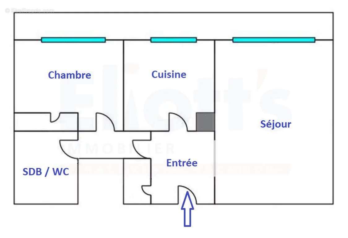 Appartement à PARIS-13E