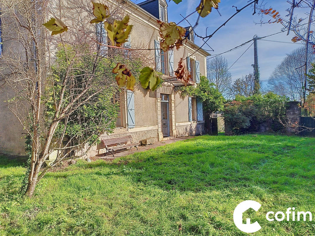 Vue côté jardin  - Maison à NAY