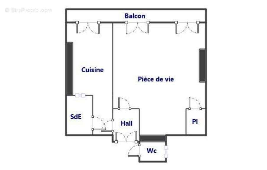 Appartement à MARSEILLE-2E