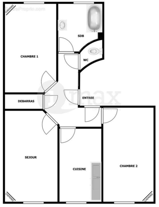 Appartement à CLICHY