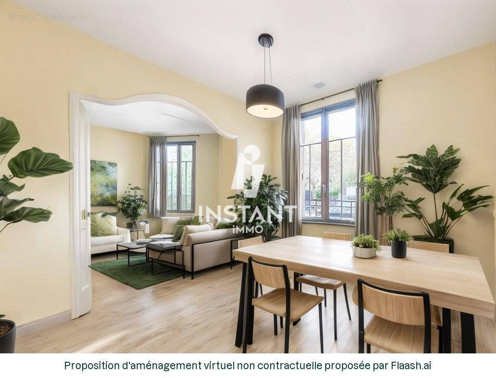 Proposition réaménagement double séjour - Appartement à MAISONS-ALFORT