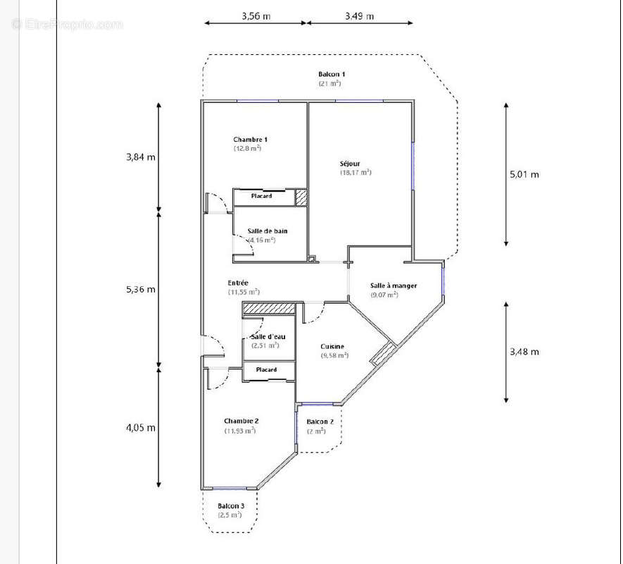 Appartement à NICE