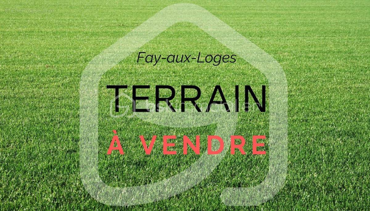 Terrain à FAY-AUX-LOGES