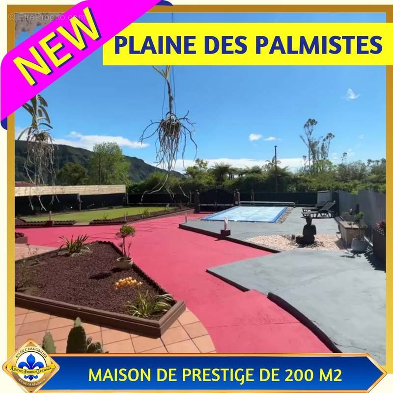 Maison à LA PLAINE-DES-PALMISTES