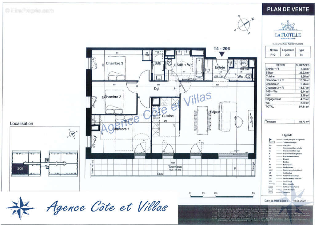 Appartement à PLENEUF-VAL-ANDRE