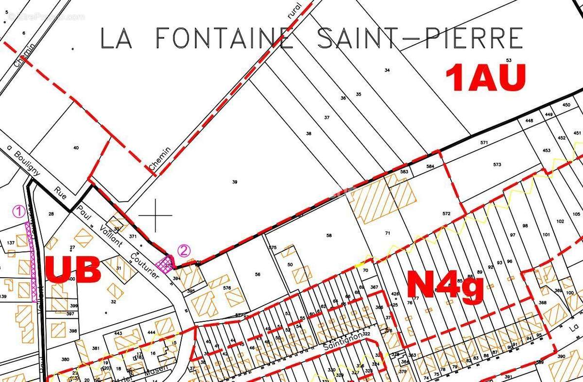 Terrain à BOULIGNY