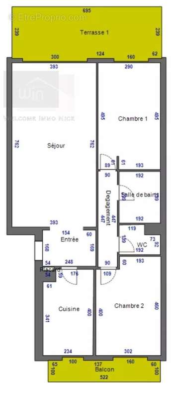 Appartement à NICE