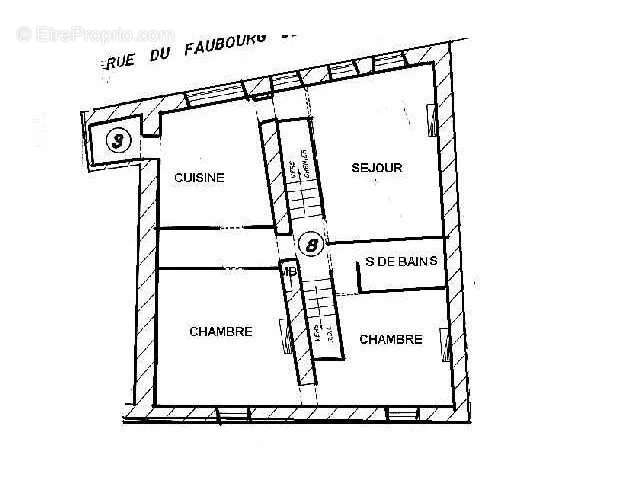 Appartement à SAINT-PIERRE-LE-MOUTIER