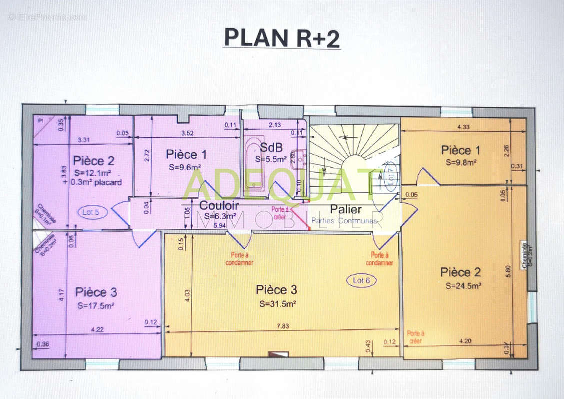 Appartement à LA TOUR-DU-PIN