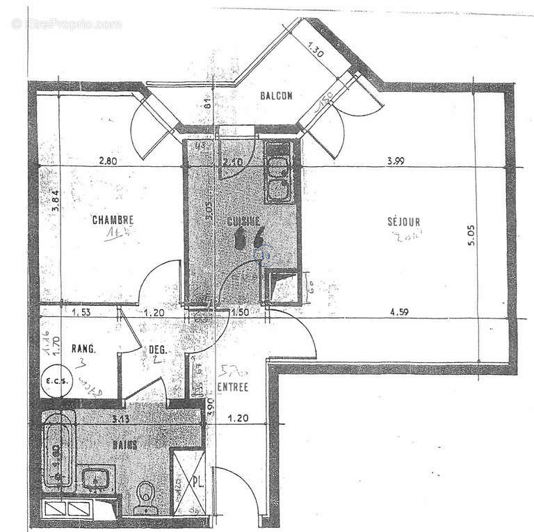 Appartement à COURBEVOIE