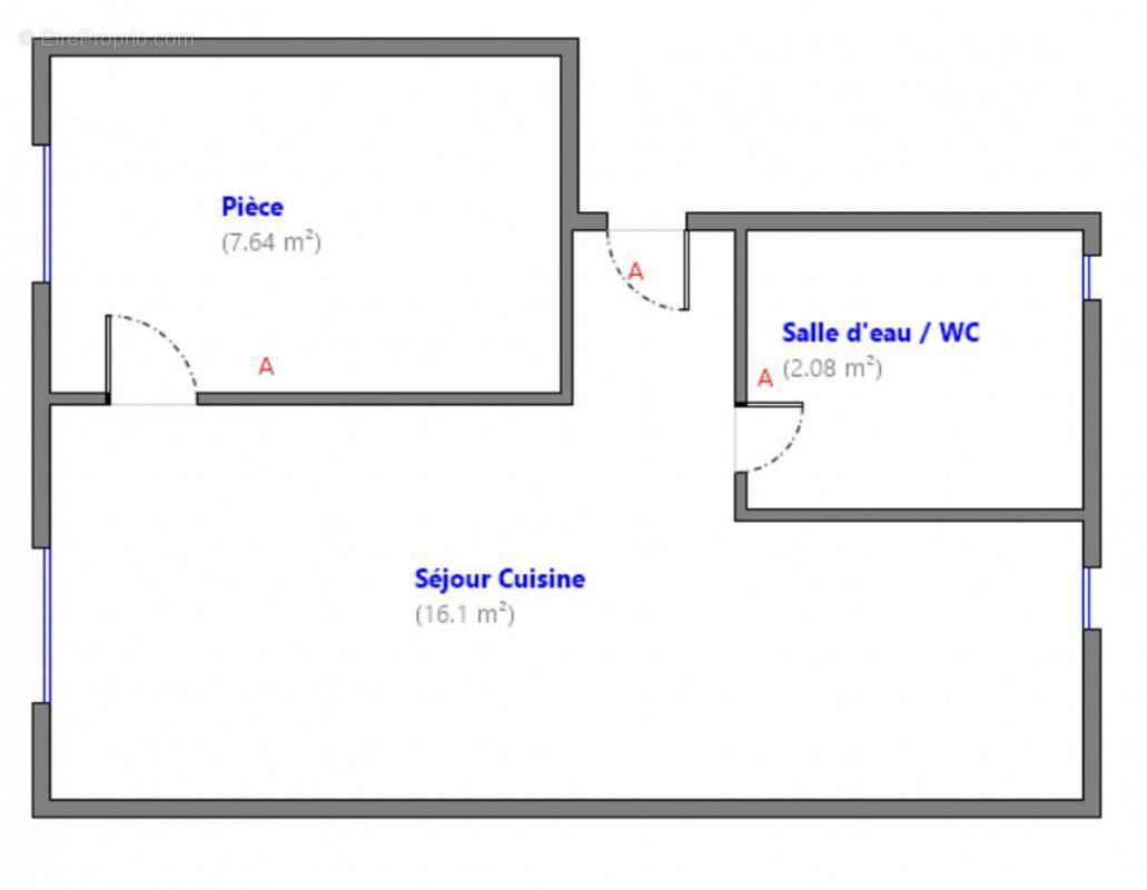 Appartement à PARIS-18E