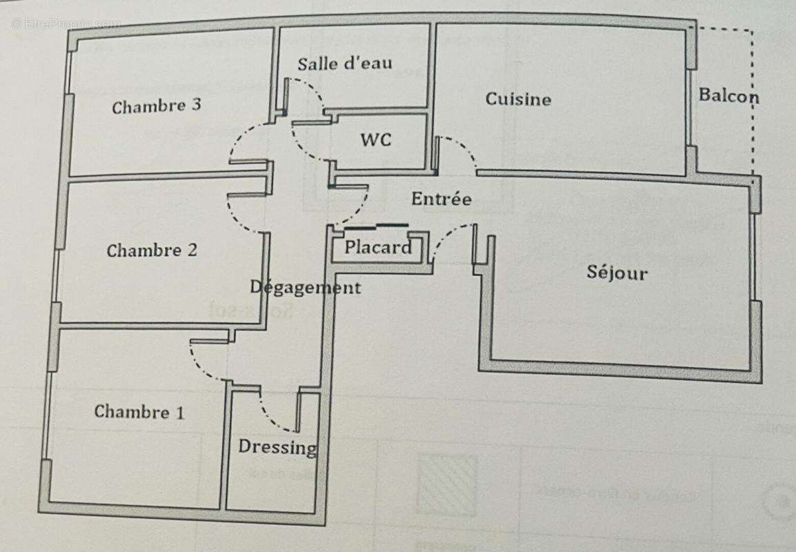 Appartement à BROU-SUR-CHANTEREINE