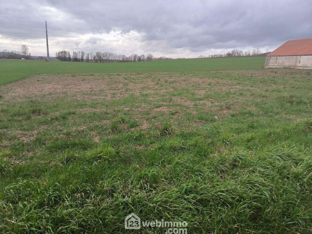 Le terrain est situé hors lotissement - Terrain à MISSY-SUR-AISNE