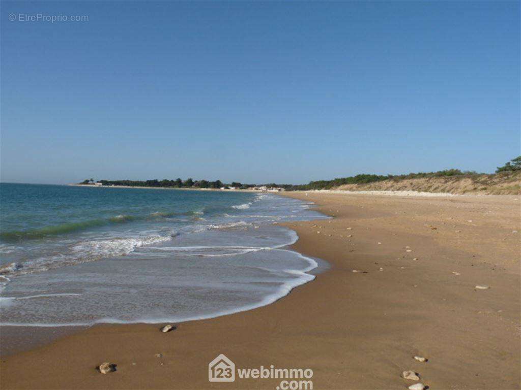 Ses plages de sables fins. - Terrain à SAINT-VINCENT-SUR-JARD