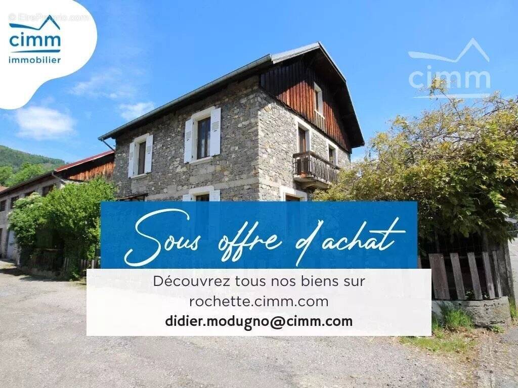 Maison à LA ROCHETTE