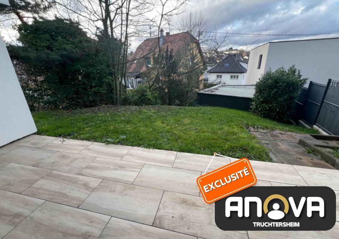 Terrasse sur jardin - Appartement à SAVERNE