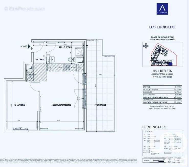 Photo 7 - Appartement à SAVIGNY-LE-TEMPLE