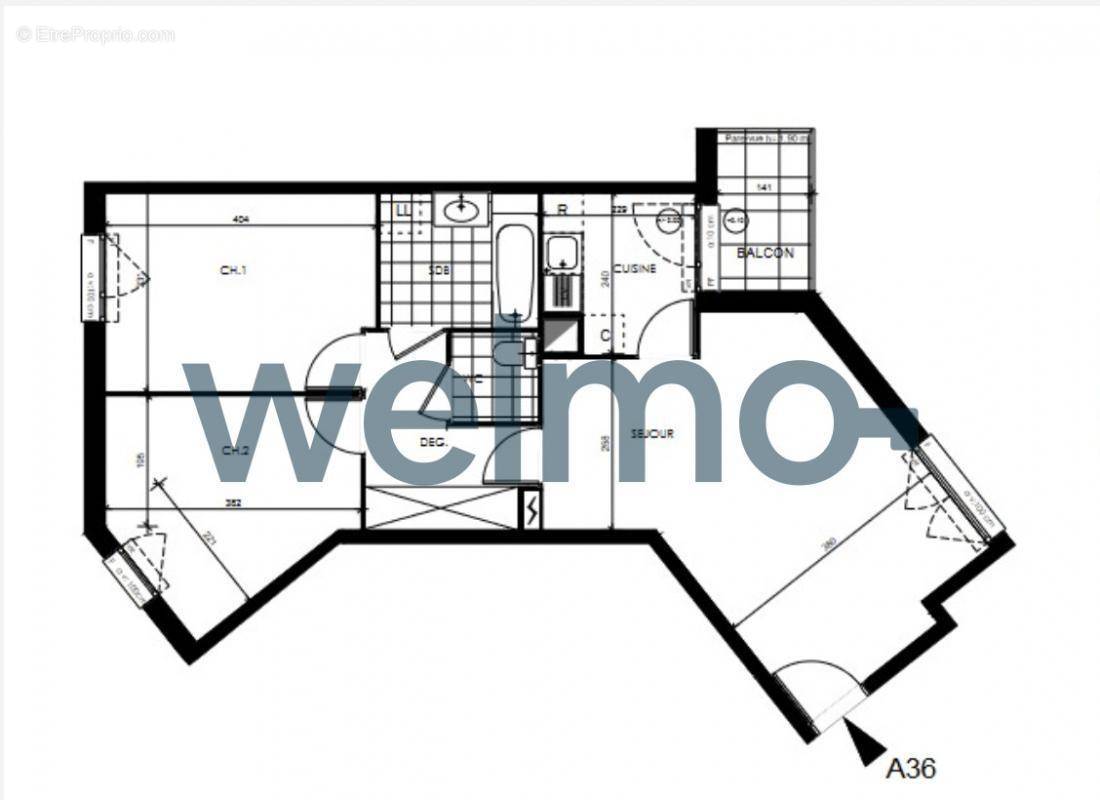 Appartement à SAINT-DENIS