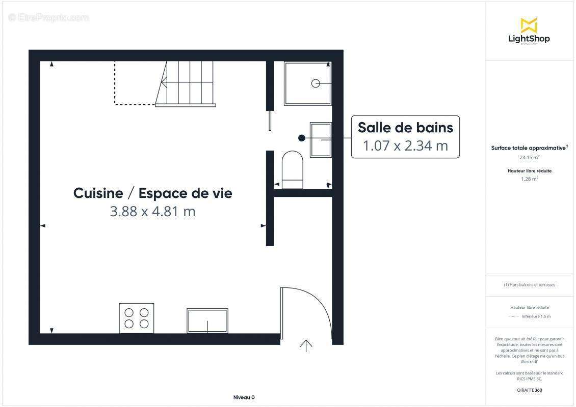 Appartement à PARIS-3E