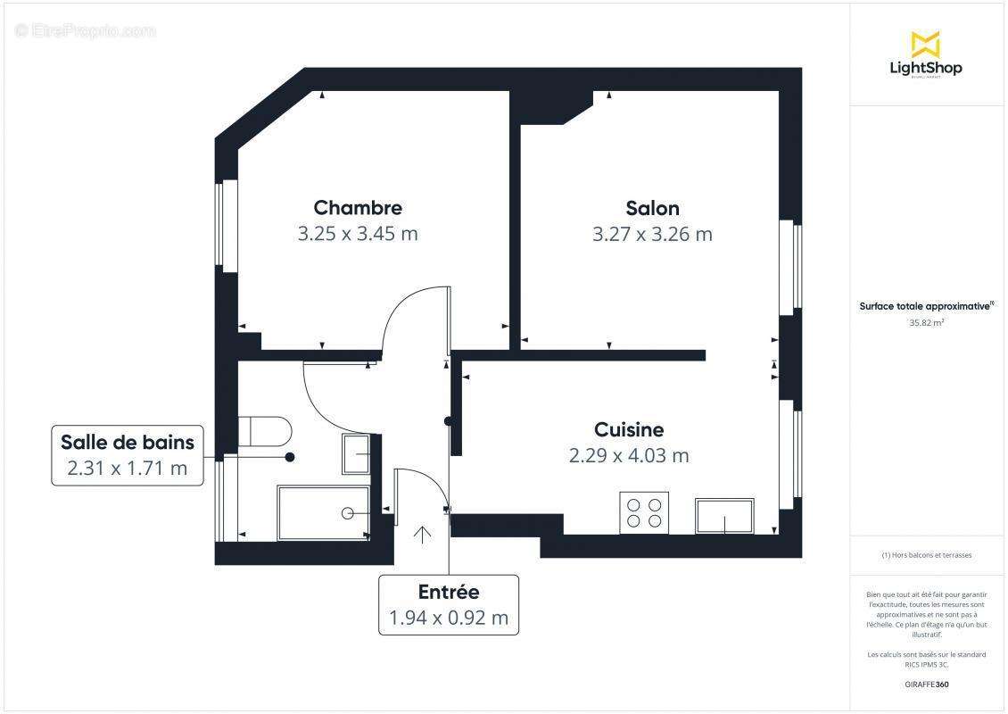 Appartement à RUEIL-MALMAISON