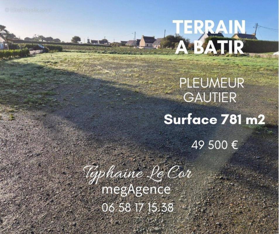 Terrain à PLEUMEUR-GAUTIER