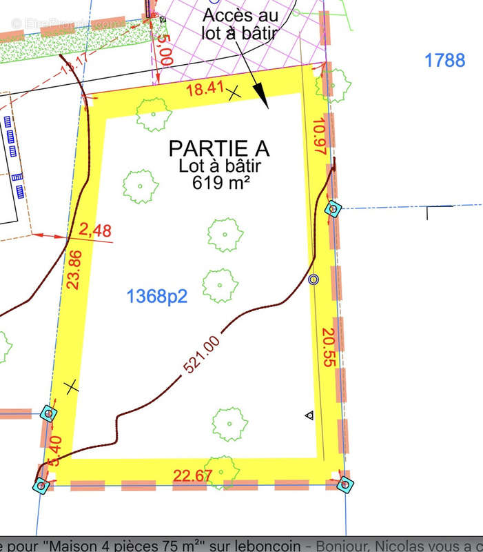 Terrain à CRANVES-SALES