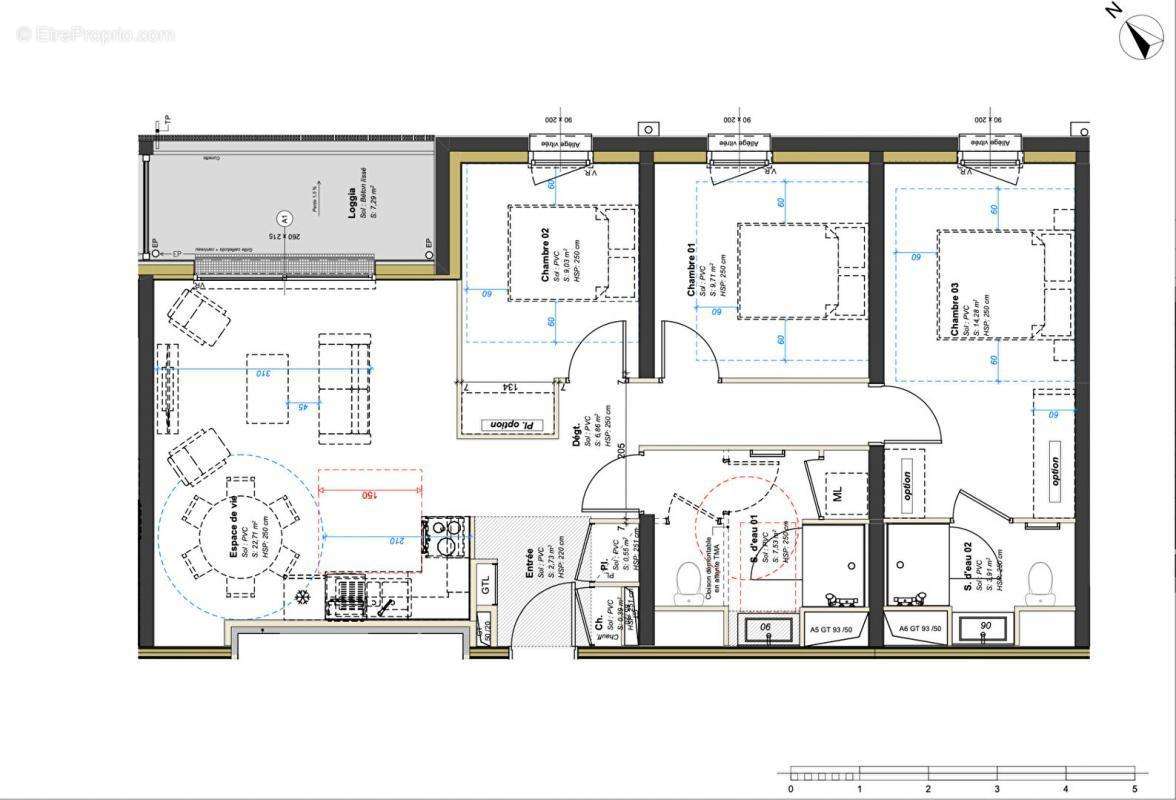 Appartement à AVRILLE