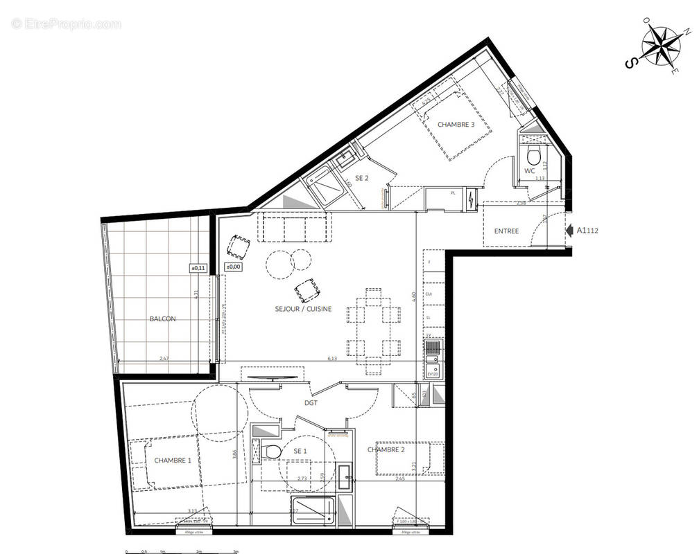 Appartement à SAINT-ANDRE-DE-LA-ROCHE