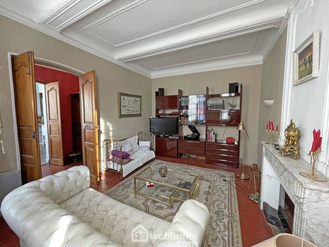 La partie salon. - Appartement à BARBENTANE