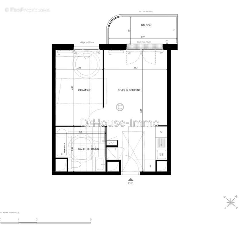 Appartement à CHILLY-MAZARIN