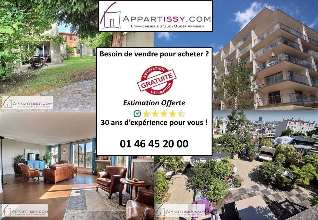 Appartement à ISSY-LES-MOULINEAUX