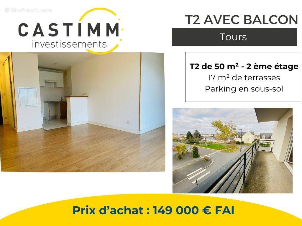 Appartement à TOURS