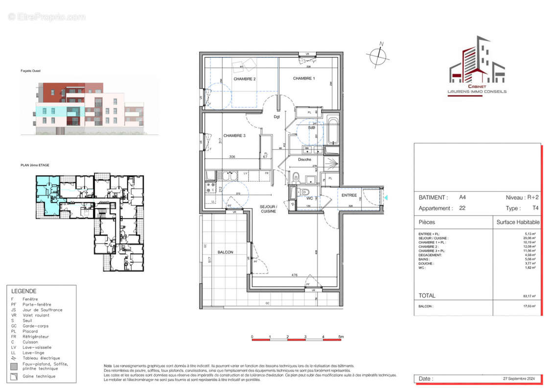 Appartement à BOURG-EN-BRESSE