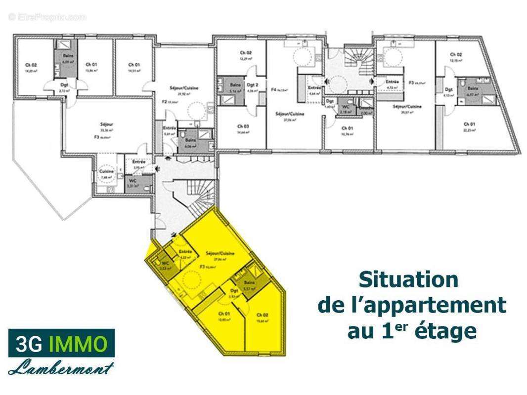 Appartement à VILLERS-LA-MONTAGNE