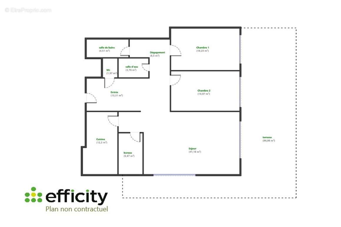 Appartement à VILLE-D&#039;AVRAY