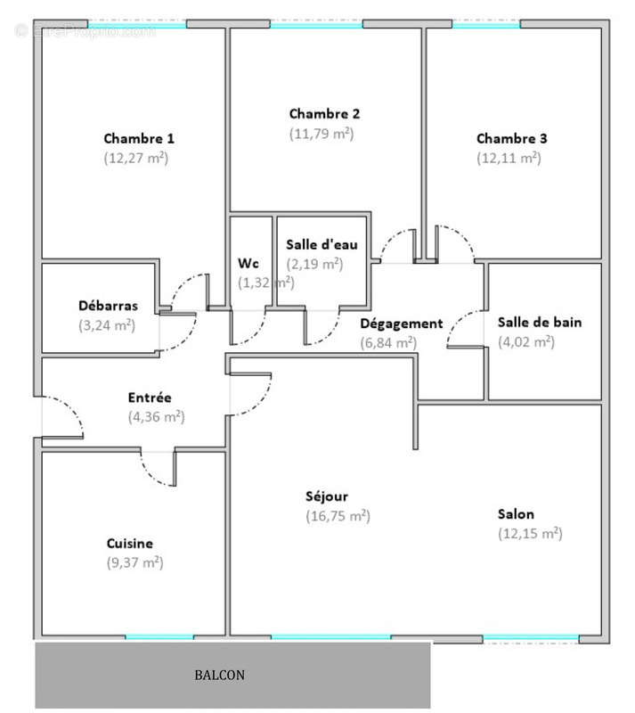 Appartement à MAISONS-ALFORT