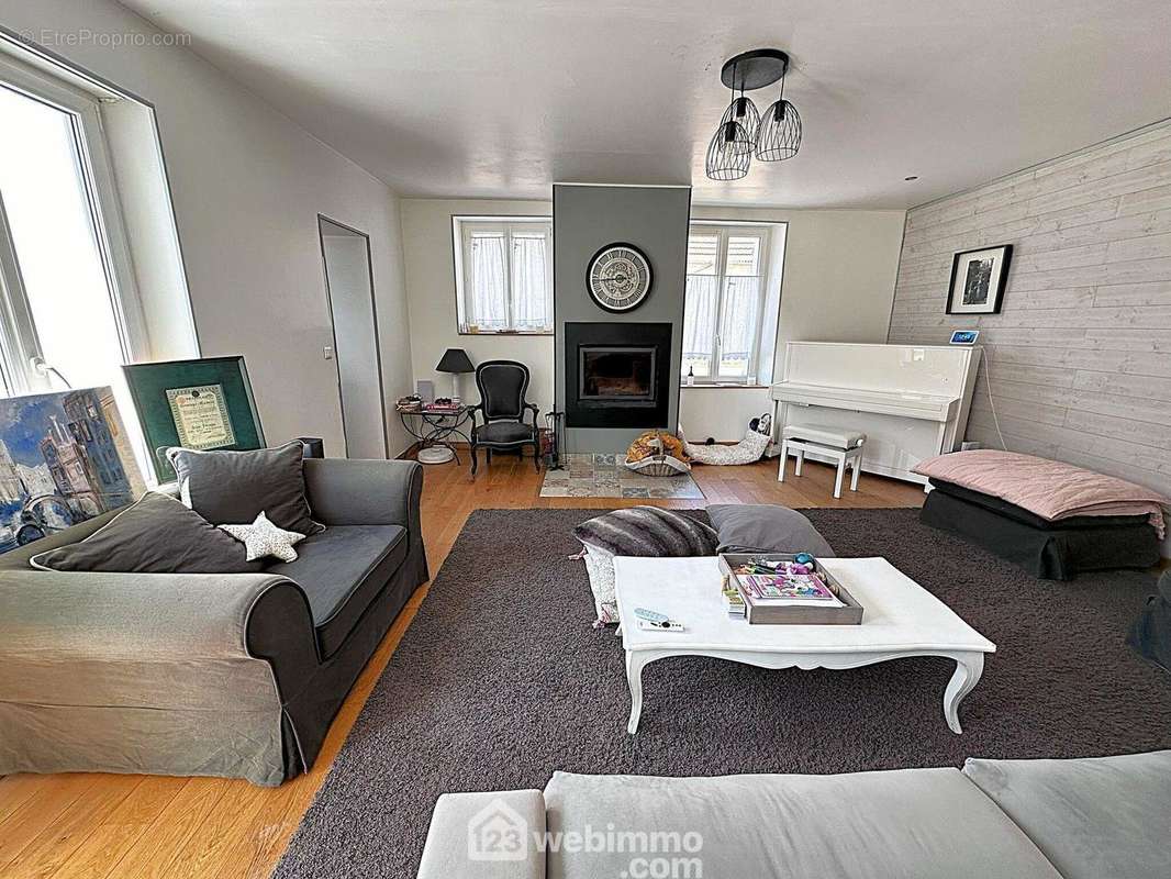 Voici le salon de plus de 28 m². - Maison à PITHIVIERS