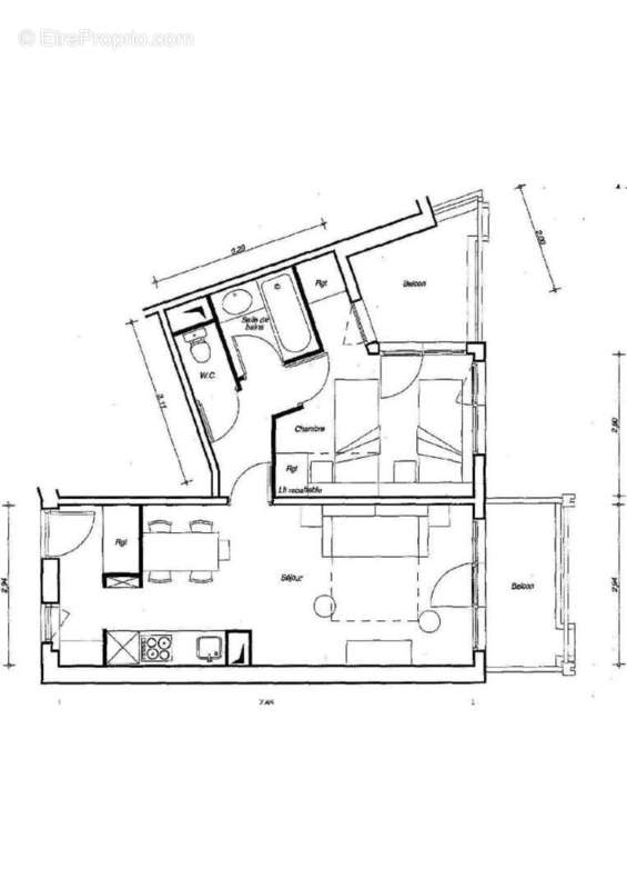 Appartement à HUEZ