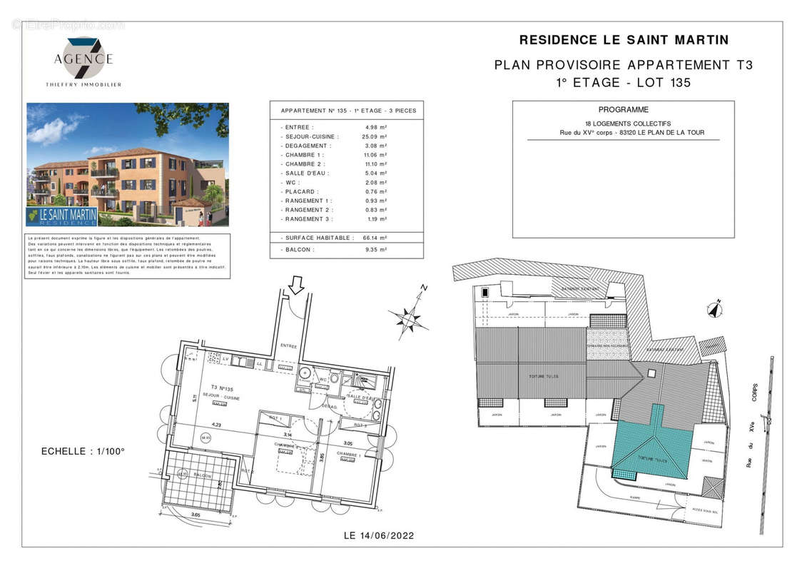 Appartement à PLAN-DE-LA-TOUR