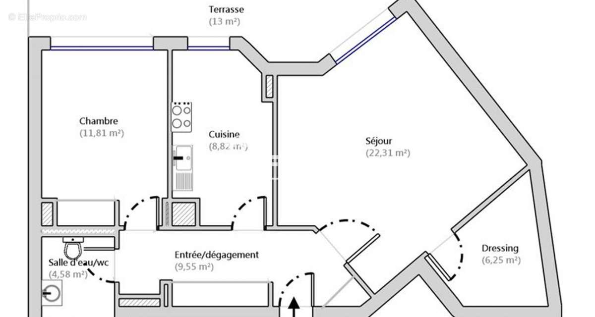 Appartement à MENTON