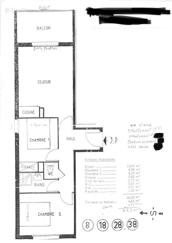 Appartement à SAINTE-MAXIME