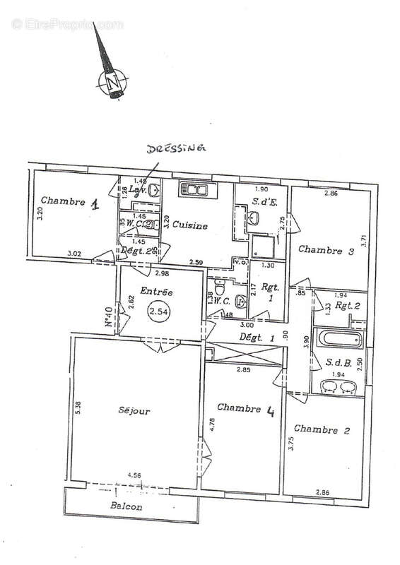 Appartement à SAINT-MAUR-DES-FOSSES