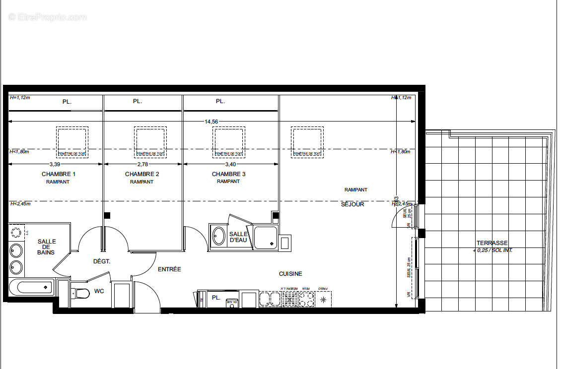 Appartement à PLAISANCE-DU-TOUCH