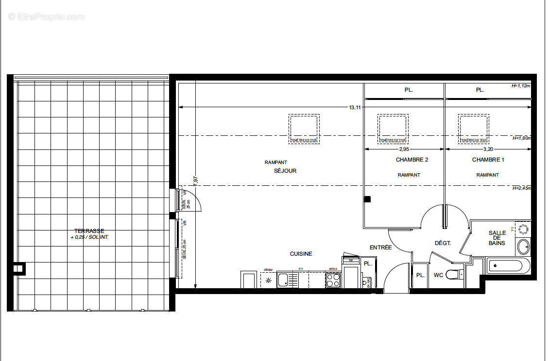 Appartement à PLAISANCE-DU-TOUCH