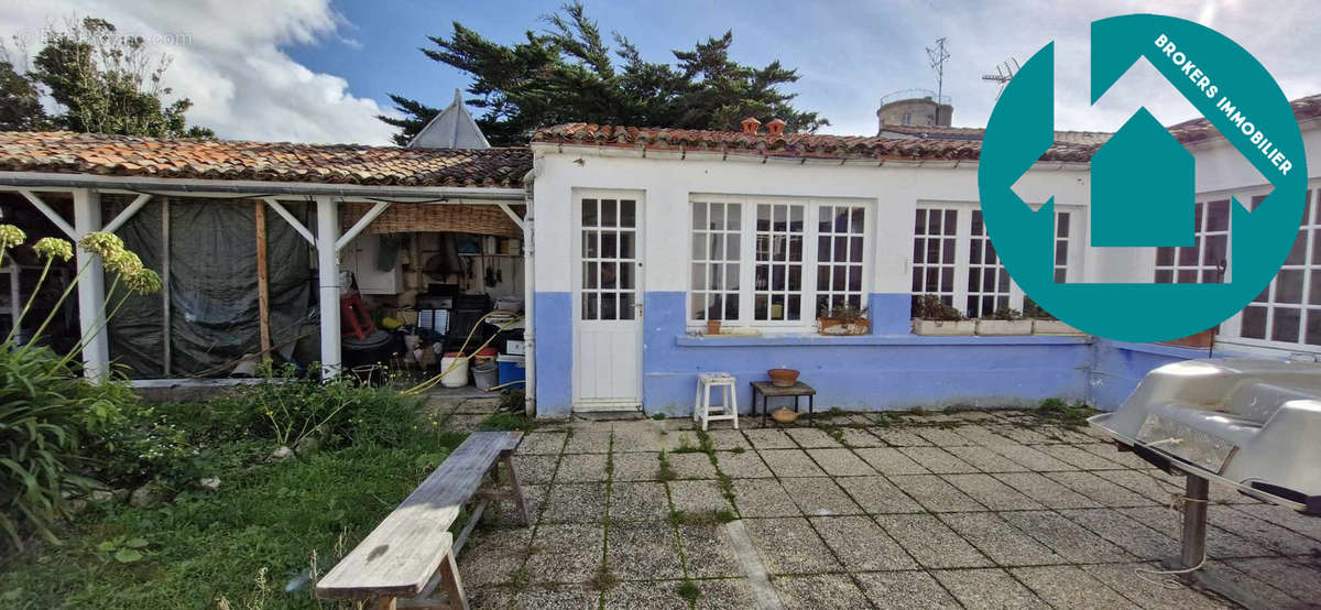 Terrasse - Maison à ILE-D&#039;AIX