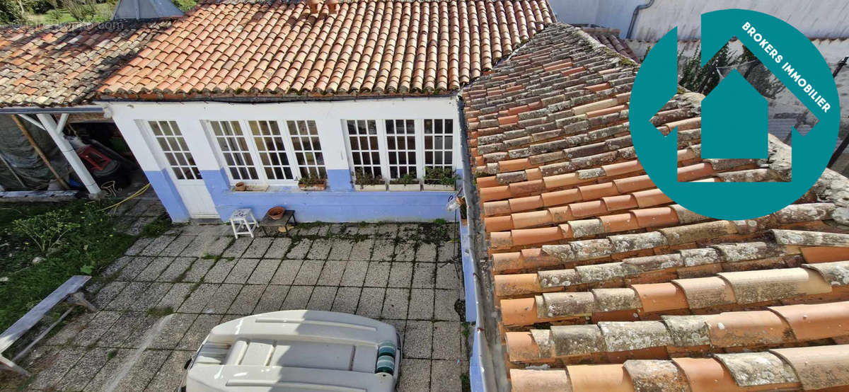 Vue depuis chambre - Maison à ILE-D&#039;AIX