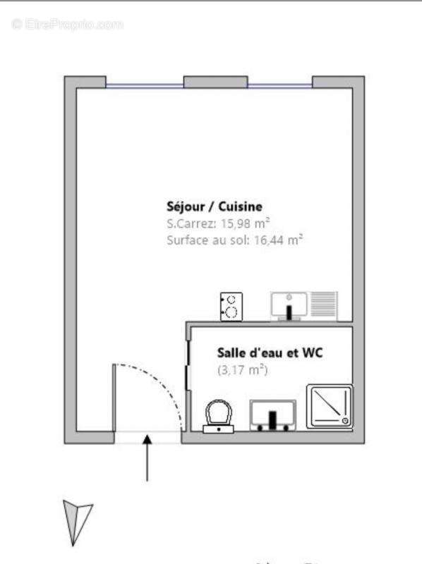 Appartement à LE CANNET